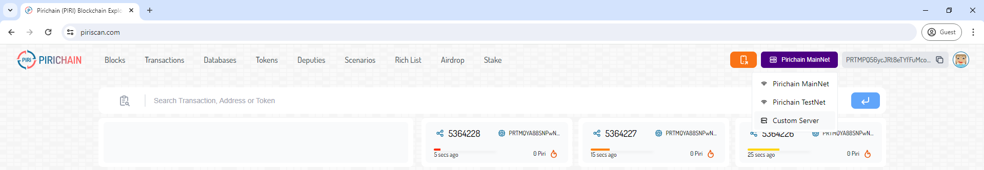 select-custom-server